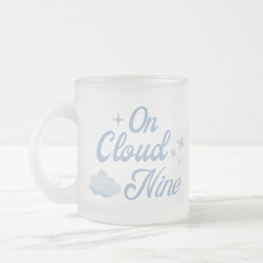 Tasse Givré Elle Est Sur Cloud 9 Bachelorette Party (Gauche)
