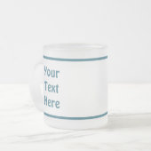 Tasse Givré Empreinte de patte d'ours polaire (Devant gauche)