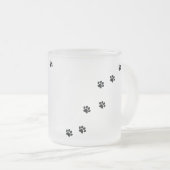 Tasse Givré Empreintes de pattes (Devant droit)
