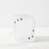 Tasse Givré Empreintes de pattes (Centre)