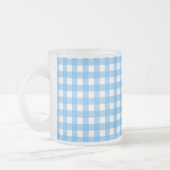 Tasse Givré En vichy bleu ciel (Gauche)