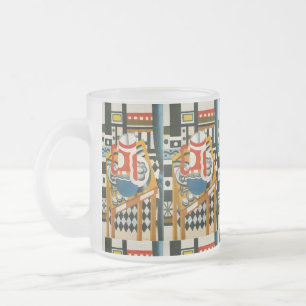 Tasse Givré Encore une vie avec un café de verre glacé à la