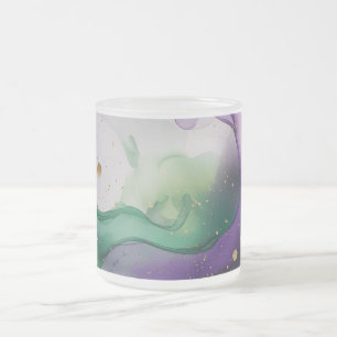 Tasse Givré Encre d'aquarelle Mardi Gras Vibes
