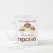 Tasse Givré Endocrinologue drôle (Gauche)