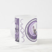 Tasse Givré Enfant de lune violette (Devant gauche)