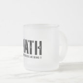 Tasse Givré Enfants de maths et de cool (Devant droit)