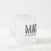 Tasse Givré Enfants de maths et de cool (Devant gauche)