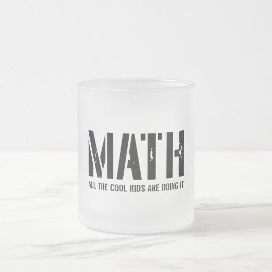 Tasse Givré Enfants de maths et de cool (Centre)