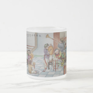 Tasse Givré Enfants jouant des instruments de musique