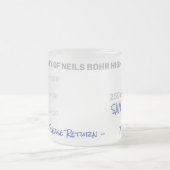 Tasse Givré Enseignant en sciences, labo de bécher cadeau de d (Centre)