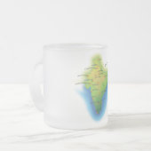 Tasse Givré Envolez-vous pour l'Inde (Devant gauche)