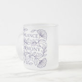 Tasse Givré Équilibre & Harmonie (Devant gauche)