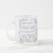 Tasse Givré Équilibre & Harmonie (Gauche)