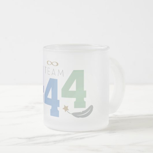 Tasse Givré Équipe 444 (Devant droit)