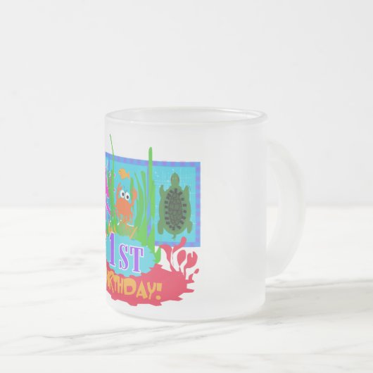 Tasse Givré ęr T-shirts sous-marins d'anniversaire d'aventure (Devant droit)