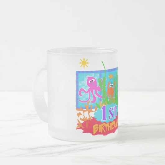 Tasse Givré ęr T-shirts sous-marins d'anniversaire d'aventure (Devant gauche)