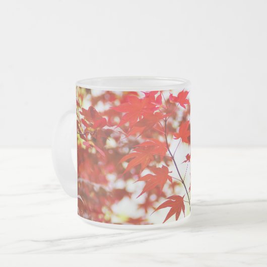 Tasse Givré Érable japonais - Printemps (Devant gauche)