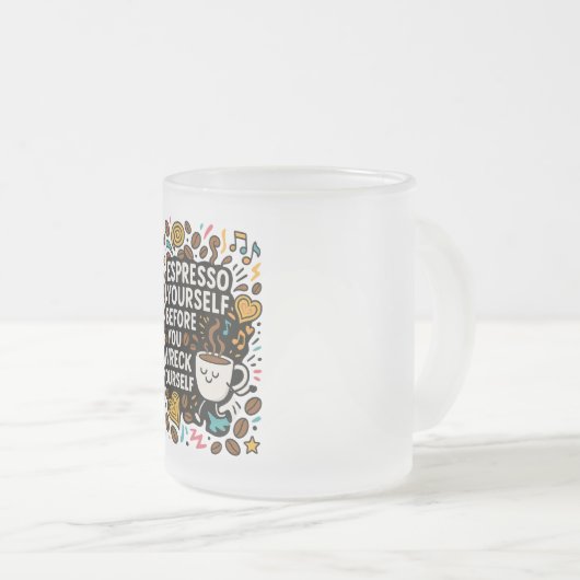 Tasse Givré Espresso Vous-Même (Devant droit)