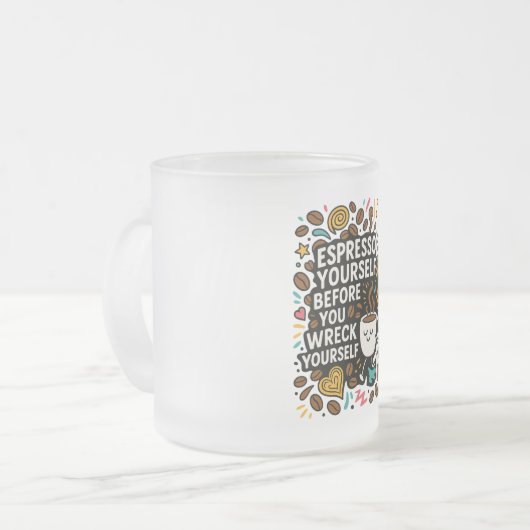 Tasse Givré Espresso Vous-Même (Devant gauche)
