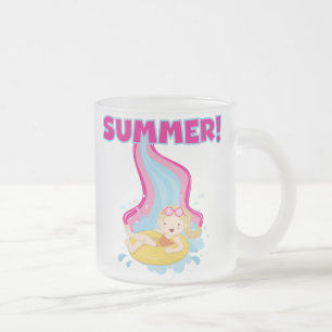 Tasse Givré Été blond de fille