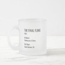 Étiquette de musée minimal chic pour enterrement d