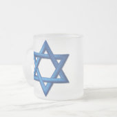 Tasse Givré Étoile de David juive (Devant gauche)