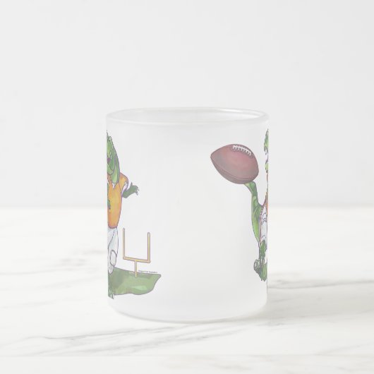 Tasse Givré Étoile de football Dino (Centre)