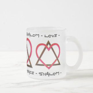 Tasse Givré Étoile de l'amour de David