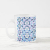 Tasse Givré Étoile de patchwork hivernale (Gauche)