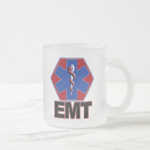 TASSE GIVRÉ ÉTOILE D'EMT DE SYMBOLE DE LA VIE - URGENCE TECH