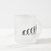 Tasse Givré Évolution du culturisme (Devant droit)