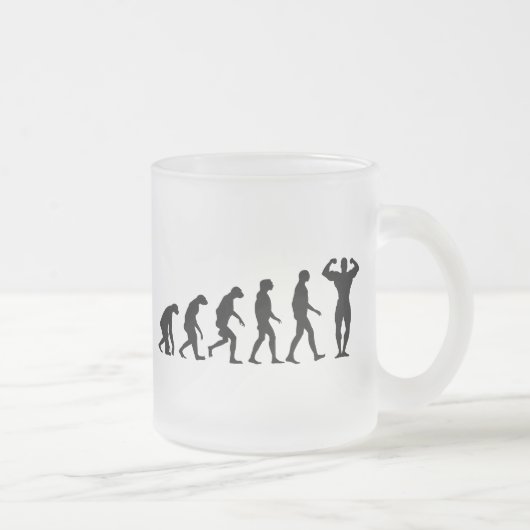 Tasse Givré Évolution du culturisme (Droit)