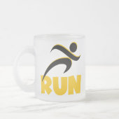 Tasse Givré EXÉCUTER jaune (Gauche)