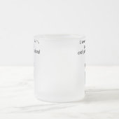 Tasse Givré Exercice, poussée, humour de saut (Centre)