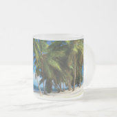 Tasse Givré Exotic beach throw pillow (Devant droit)