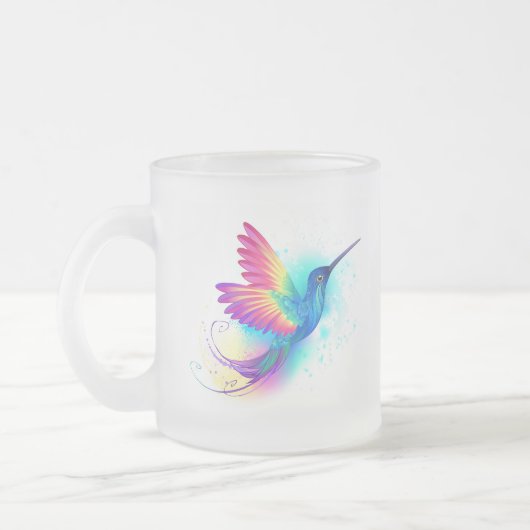 Tasse Givré Exotic Rainbow Hummingbird (Gauche)