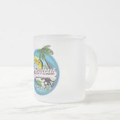 Tasse Givré explorer le fabuleux logo Argentine Carte postale (Devant droit)