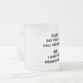 Tasse Givré Extraterrestre (Devant gauche)
