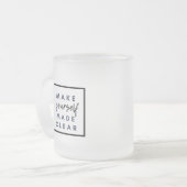Tasse Givré faire clairement savoir (Devant gauche)