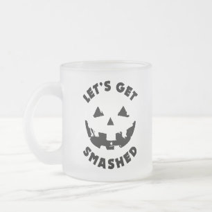 Tasse Givré Faisons tomber - Citation d'Halloween