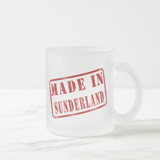 Tasse Givré Fait à Sunderland (Droit)