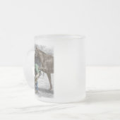 Tasse Givré Farrier Blacksmith Chaussure Cheval (Devant gauche)