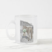 Tasse Givré Farrier Forgeron Trimming Horse Hoof (Gauche)