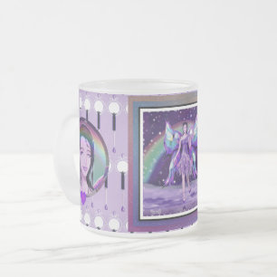 Tasse Givré Fée de pluie violette
