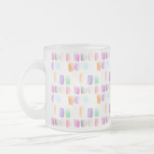 Tasse Givré Fête aux Traits Peints à la Main Arc-en-Ciel Aquar