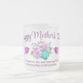 Tasse Givré Fête de la MÈRE Monogramme (Centre)