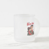 Tasse Givré Fête des pères de héros (Devant droit)