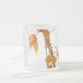Tasse Givré Feuilles d'automne 2 (Centre)