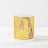 Tasse Givré Feuilles d'automne 3 (Centre)