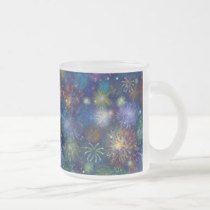 Tasse Givré Feux d'artifice de célébration